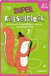 Cover von Super Rätselblock ab 9 Jahren