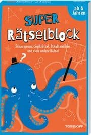 Cover von Super Rätselblock ab 6 Jahren
