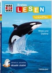 Cover von Erstes Lesen. Leserätsel Wale und Delfine