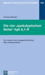 Cover von Die vier 'apokalyptischen Reiter' Apk 6,1-8