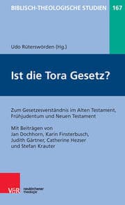 Cover von Ist die Tora Gesetz?