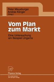 Cover von Vom Plan zum Markt