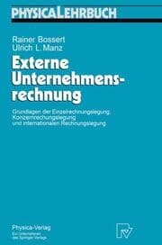Cover von Externe Unternehmensrechnung
