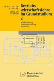Cover von Betriebswirtschaftslehre im Grundstudium 2