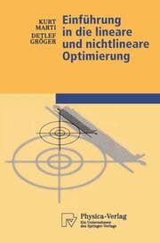 Cover von Einführung in die lineare und nichtlineare Optimierung