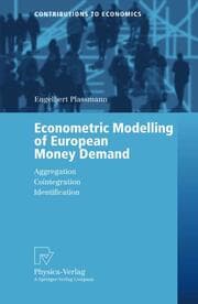 Cover von Econometric Modelling of European Money Demand