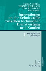 Cover von Innovationen an der Schnittstelle zwischen technischer Dienstleistung und Kunden 1