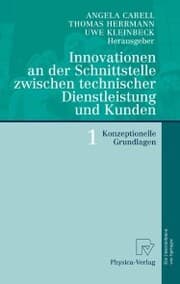 Cover von Innovationen an der Schnittstelle zwischen technischer Dienstleistung und Kunden 1