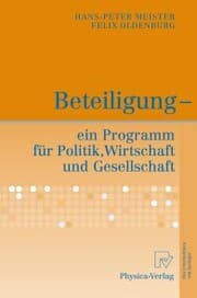 Cover von Beteiligung - ein Programm für Politik, Wirtschaft und Gesellschaft