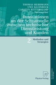 Cover von Innovationen an der Schnittstelle zwischen technischer Dienstleistung und Kunden 2