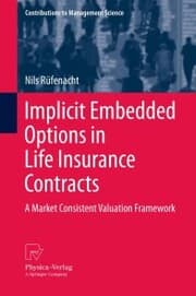 Cover von Implicit Embedded Options in Life Insurance Contracts