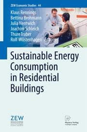 Cover von Sustainable Energy Consumption in Residential Buildings