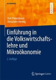 Cover von Einführung in die Volkswirtschaftslehre und Mikroökonomie