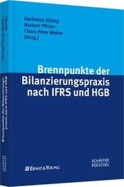 Cover von Brennpunkte der Bilanzierungspraxis nach IFRS und HGB