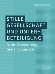 Cover von Stille Gesellschaft und Unterbeteiligung