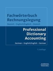 Cover von Fachwörterbuch Rechnungslegung