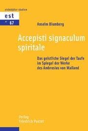 Cover von Accepisti signaculum spiritale