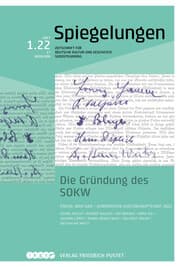 Cover von Die Gründung des SOKW