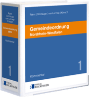 Cover von Gemeindeordnung Nordrhein-Westfalen