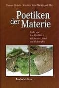 Cover von Poetiken der Materie