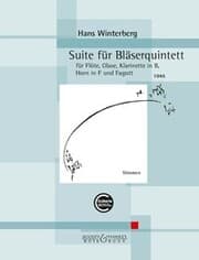 Cover von Suite für Bläserquintett