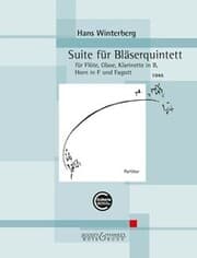 Cover von Suite für Bläserquintett