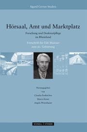 Cover von Hörsaal, Amt und Marktplatz