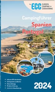 Cover von ECC Campingführer Spanien/Portugal 2024