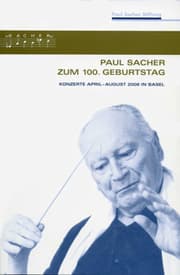 Cover von Paul Sacher zum 100. Geburtstag