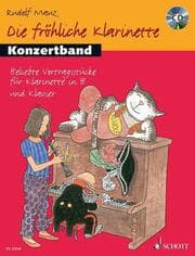Cover von Die fröhliche Klarinette - Konzertband