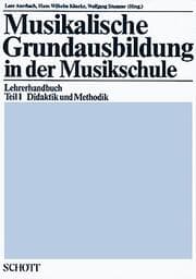 Cover von Musikalische Grundausbildung in der Musikschule