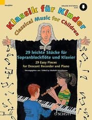 Cover von Klassik für Kinder Sopran-Blockflöte