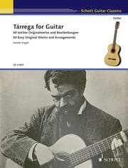 Cover von Tárrega for Guitar