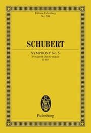 Cover von SINFONIE 5 B-DUR D 485