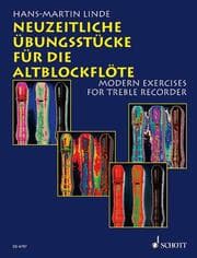 Cover von Neuzeitliche Übungsstücke für die Altblockflöte