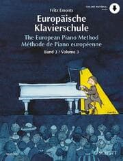 Cover von Europäische Klavierschule 3