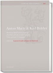 Cover von Anton Marty und Karl Bühler
