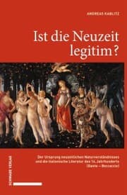 Cover von Ist die Neuzeit legitim?