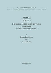 Cover von Pratum Patristicum