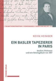Cover von Ein Basler Tapezierer in Paris