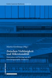 Cover von Zwischen Vieltönigkeit und Mikrotonalität