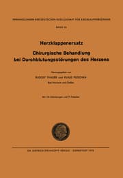 Cover von I.Herzklappenersatz - II.Chirurgische Behandlung bei Durchblutungsstörungen des Herzens