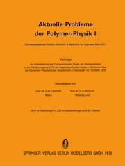 Cover von Aktuelle Probleme der Polymer-Physik I