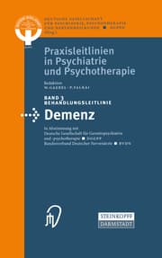 Cover von Behandlungsleitlinie Demenz