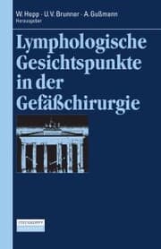 Cover von Lymphologische Gesichtspunkte in der Gefäßchirurgie