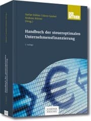 Cover von Handbuch der steueroptimalen Unternehmensfinanzierung