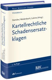 Cover von Kartellrechtliche Schadensersatzklagen