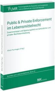 Cover von Public & Private Enforcement im Lebensmittelrecht