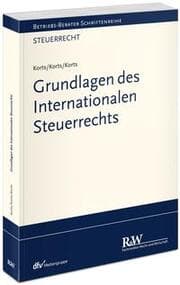 Cover von Grundlagen des Internationalen Steuerrechts