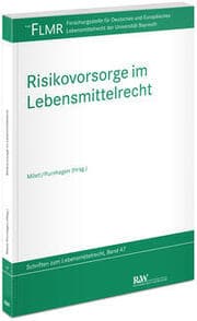 Cover von Risikovorsorge im Lebensmittelrecht